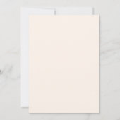 Fancy Blauw en Bronze Kunst Deco sparen de Datum Save The Date (Achterkant)
