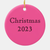 Fancy bloemige suikerschedel keramisch ornament (Achterkant)