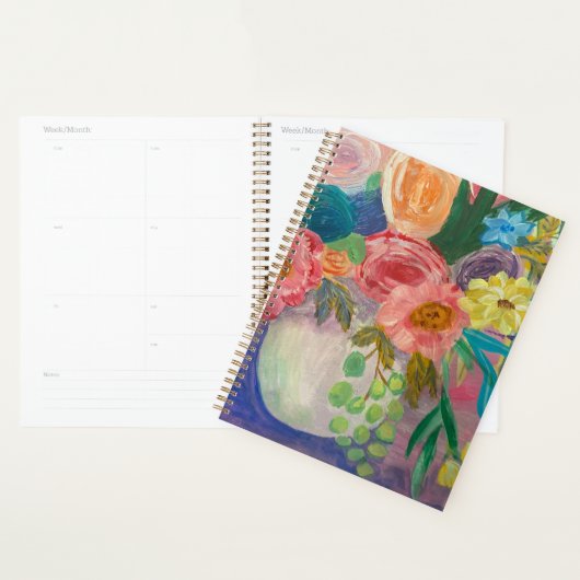 Fancy bloemplanner planner (Display)