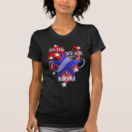 Fancy Blue Star Mam-Shirten T-shirt