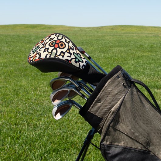 Fancy Boheems Golfheadcover (Insitu)
