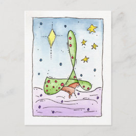 "Fancy boom" kerst Briefkaart