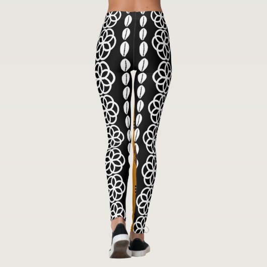 Fancy Boudcloth Inspiré Leggings Imprimés (Dos)