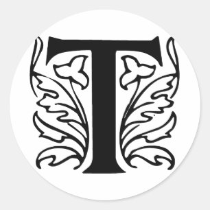 Fancy brief T Ronde Sticker