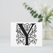 Fancy brief Y Briefkaart (Staand voorkant)
