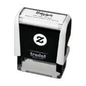 Fancy Brush Script Kalligrafie Eenvoudige Zelf-ink Zelfinktende Stempel (Product)