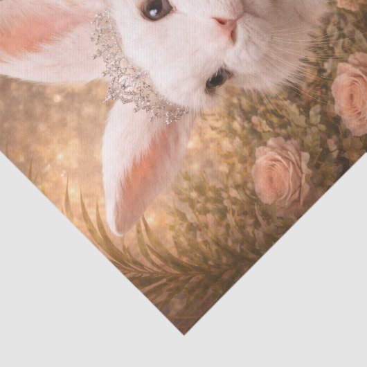 Fancy Bunny  Tissuepapier (Detail)