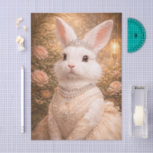 Fancy Bunny  Tissuepapier (Craft)
