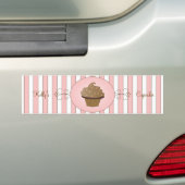 Fancy Cake Bumpersticker (Op auto)