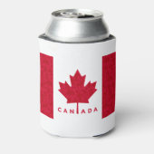 Fancy Canadese vlag Blikjeskoeler (Blikje Achterkant)