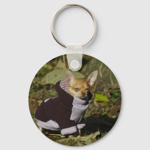 Fancy Chihuahua Sleutelhanger