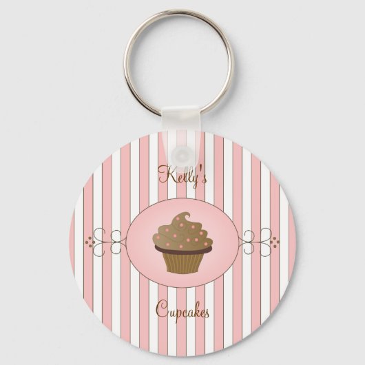Fancy Cupcake Sleutelhanger (Voorkant)