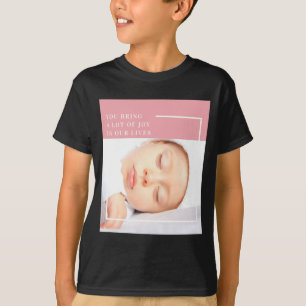 Fancy Cute Baby Foto Nk Witte Citaat T-shirt