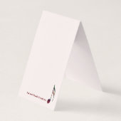 Fancy Dancer Abstracy Visitekaartjes (Achterkant)