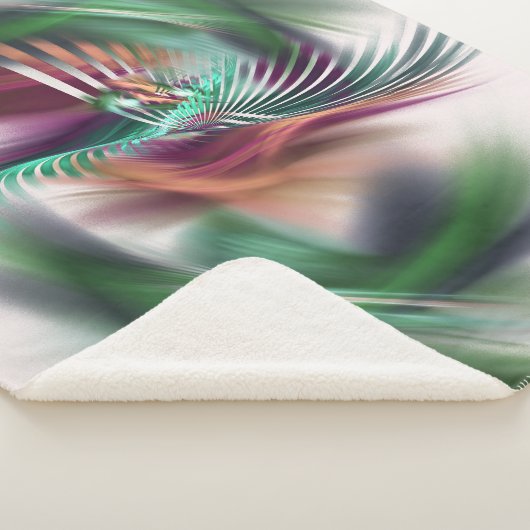 Fancy danseres Abstract Sherpa Deken (3/4)