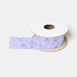 Fancy Draaiende Bloemenpatroon op Maarts Viooltje Lint
