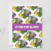 Fancy Dress Party nodigt uit met maskerpatroon Kaart (Voorkant)