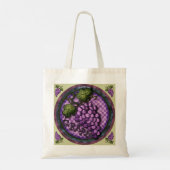 Fancy Druiven Schoudertas Tote Bag (Achterkant)