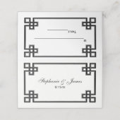 Fancy Elegant Black (Buitenkant ongevouwen)