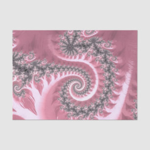 Fancy elegante fractals, met roet Mandala patronen Tissuepapier