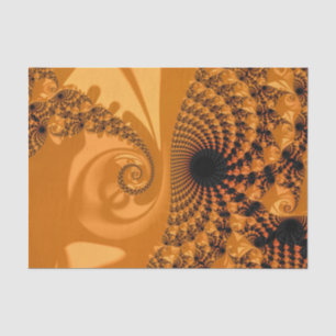 Fancy en vun fractals met roet Mandala-patronen Tissuepapier