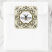 Fancy Étiquette de miel victorien Personnaliser (Sac)