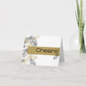 Fancy Feathers Bravo ! Carte de correspondance (Devant)