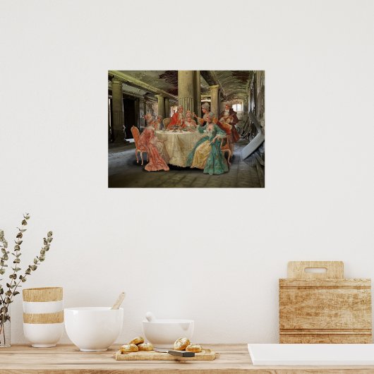 Fancy feest poster (Keuken)