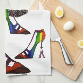 Fancy Feet Kitchen Towel Theedoek (Quarter Fold)