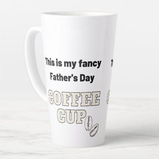 Fancy Fête des pères Mug (Angle gauche)