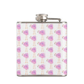 Fancy Flamingo Flask Heupfles (Achterkant)