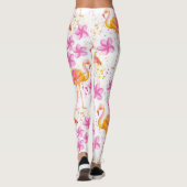 Fancy Flamingo Leggings (Achterkant)