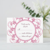 Fancy Floral RSVP (Debout devant)