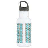 Fancy Floral Waterfles (Achterkant)