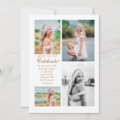 Fancy Florals Graduation Invitation (Dos)