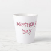 Fancy Font MD Latte Mug (Devant)