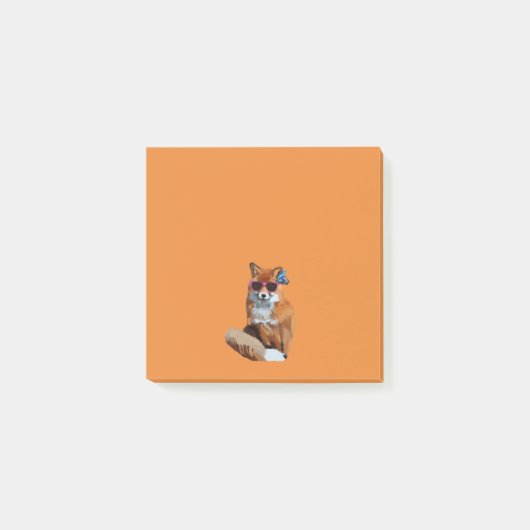 Fancy Fox Post-it Notes (Devant)