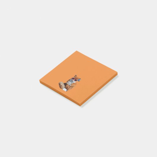 Fancy Fox Post-it Notes (Incliné)