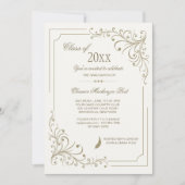 Fancy Frame Photo Invitation (Devant)