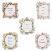 Fancy Frames Affirmations Sticker Sheet (Voorkant)
