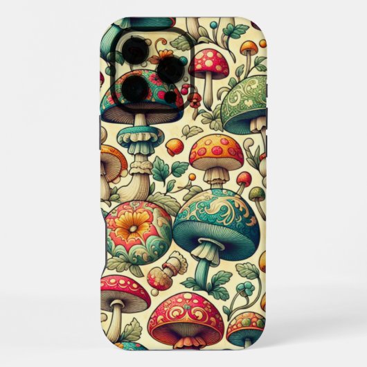 Fancy Fungi iPhone Hoesje (Achterkant)