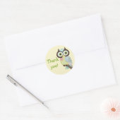 Fancy Funky Uil Dank u Stickers (Envelop)