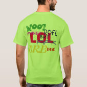 Fancy gekleurd Shirt (Kledingschoorsteen) - met ze (Achterkant)