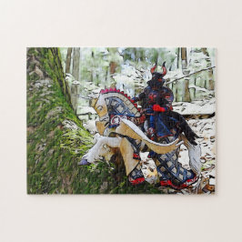 Fancy gepantserde nacht op de Pegasus Legpuzzel