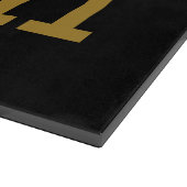 Fancy gespeelde Herfst Word Art Snijplank (Hoek)