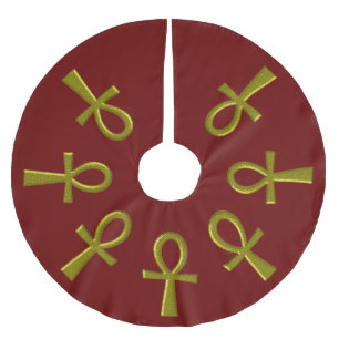 Fancy Gold Ankh Kerstboom Rok