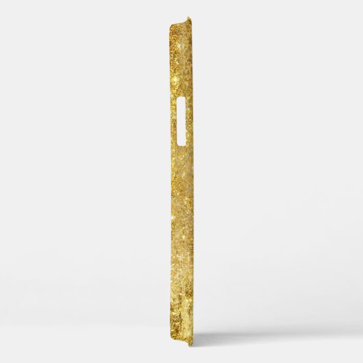Fancy Gouden Glitter iPhone / iPad hoesje (Achterkant / Rechts)