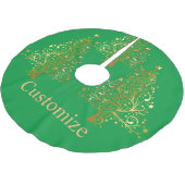 Fancy Gouden Kerstboom Thunder_Cove Rok (Gekanteld)