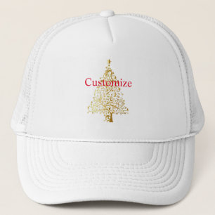 Fancy Gouden Kerstboom Thunder_Cove Trucker Pet