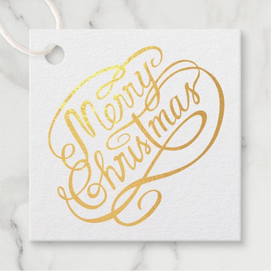 Fancy goudkoortsrillingen donkerblauwe kerst bedankjes labels (Voorkant)